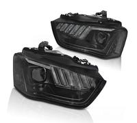 XENON LED Luci Diurne Anteriori Sinistra Destra Per Audi A4 8K B8 12-15 Nero