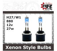 Xenon Stile Lampadina Set - H27W1 880 - 27w 12v PG13 - Alogena - Bianco