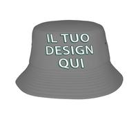 Xenorith Cappello Pescatore Personalizzata Cappello Personalizzato Uomo e Donna - Design con Logo, Testo o Foto Estate, Pesca e Cappello Trekking
