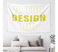 Xenorith Personalizzato Arazzo da Parete con Foto Testo poster da parete giganti, striscione per le Vacanze, Decor Wall Art Arazzo, per la Decorazione Della Stanza Regalo Della Famiglia di Nozze