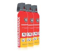 XENOTEC Spray antincendio premium - Set da 3 - 750 ml - Stopfire - Estintore auto - Reinoldmax - Riutilizzabile - Adatto per incendi grassi - 3 x 750 g