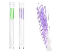 XENQITO 120 Pezzi Orecchi Cleaner Floss Aftercare per Piercing Orecchini Hole Cleaner Piercing Strumento di Pulizia Buchi Orecchie, per Rimozione di Odori per Cura del Piercing Orecchio