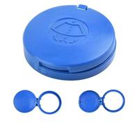 XENQITO 2 Pcs Tappo di Ricambio per Serbatoio dell’Acqua Tergicristalli, Tappo Vaschetta Tergicristallo, Tappo del Serbatoio del Liquido Lavavetri del Parabrezza Per Peugeot 206 207 306 Citroen C4 DS5