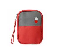 XENQITO Mini Kit di Primo Soccorso Portatile, Borsa Vuota Piccolo Pillola Organizzatore Facile Trasporta Medicina Contenitore