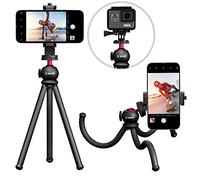 Xenvo SquidGrip - Treppiede flessibile per telefono cellulare, supporto portatile per smartphone e action camera, compatibile con iPhone, GoPro, Android, Samsung, Google Pixel e tutti i telefoni