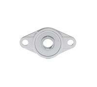 XEOWHUPG 1 pz 304-440 alloggiamento in Acciaio Inossidabile Cuscinetto sferico Esterno SUCFL204/SUCFL205/SUCFL206/SUCFL207/SUCFL208 Cuscinetti(SUCFL208 ID40mm)