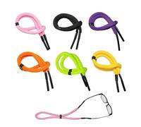 XEPWOLU 6 Pezzi 34Cm Cinturino Per Occhiali Galleggianti, Cinturino Per Occhiali Porta Occhiali Da Sole Anti-Smarrimento Cinghie Per Occhiali Per Sport Acquatici Canottaggio Kayak Surf Uomo Donna