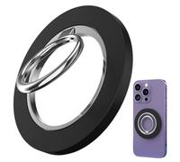 XEPWOLU Portatelefono Magnetico per MagSafe, cavalletto Regolabile, Anello per Impugnatura per Supporto per Dito con Magnetico su Due Lati Compatibile con iPhone 17 Pro Max 16 15 14 13,Android, etc.