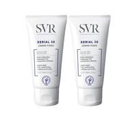Xerial 30 Crema Piedi | Riparare e prevenire la comparsa di calli | 24 ore | nutrito e ammorbidito la pelle | Piedi molto secchi e abbeati | Dermatologicamente testato | Confezione da 2 x 50 ml