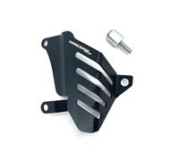 Xerial Copertura di protezione del sensore della leva del cambio sinistro per Yamaha MT09/SP Tracer 900 9 GT 2021 2022 2023 2024 MT-09 Griglia nera (logo Tracer 9 GT)