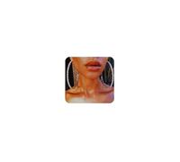 Xerling Grandi orecchini a cerchio con zircone e strass, orecchini ad anello da donna, orecchini da sposa per matrimonio, 120 mm, orecchini a cerchio grandi (oro)