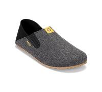 Xero Shoes Pantofole da uomo a piedi nudi Pagosa in finta lana, nero, 44.5 EU