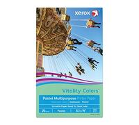 Xerox® Vitality Colors™ - Carta colorata multiuso per stampa e copia, dimensione legale (20 x 35,6 cm), 9,1 kg, riciclata al 30%, verde, Rea
