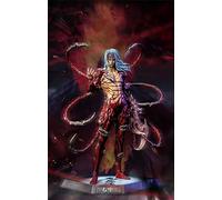 XESAGSNV Statua decorativa del Demon Slayer, regalo per gli amanti degli anime (Kibutsuji Muzan)
