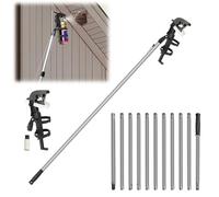 Xevinas Set di prolunghe per bombolette spray | Supporto per bombolette spray | Estensione per bombolette spray ad angolo regolabile con ampia portata per schiuma di vespe Power Spray (set nuovo A)