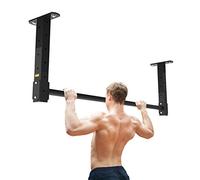 XEWNEGTZI Sbarra per trazioni Muro Barre Pull-up, per Montaggio A Soffitto Multifunzionale Attrezzatura per Casa Sicura E Stabile Multifunzionale, Carico 200KG (Nero, 120 × 42cm)