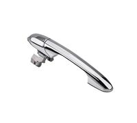 XEXJHQQ Maniglia Portiera Per FIAT 500 Per 500C 2007-2018 Maniglia Esterna Per Porta Con Guida A Sinistra/destra Cromata 68069943AC 68069942AB(RHD Passenger Side)