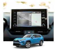 XEXJHQQ Proteggi Schermo Auto Per Toyota Per RAV4 2019 2020 2021 2022 Schermo Touchscreen 7 Pollici GPS Infotainment Pellicola Protettiva Vetro Temperato HD