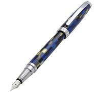 Xezo Urbanite - Pluma estilográfica (estilo retrò, colore azul urbanito)
