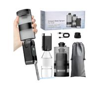XFDZQQG Bidet Portatile da Viaggio Elettrico,Peri Bottle Post Partum Ricaricabile 380 E 260Ml Adattatore,2 modalità,Ugello Pieghevole,Uomini Donne Perineali Emorroidi Anziani Bambino Campeggio