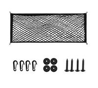 XFEU_sp Rete Portaoggetti per Dacia Duster 2013-2023 2024 2025, Elastica Rete per Baule Auto, Rete Bagagliaio, Rete Portaoggetti Auto per Baule con Ganci per Tiene Gli Oggetti più Stretti,100 * 40