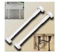 xfhTRUdrt Staffe for lavabo sottotop(Wit,2*H 70 120cm (28" 47"))