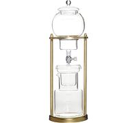 XFHuanHai Brew Macchina da caffè (600 ml 4 Tazze) Cold Drip Coffee per Uso Domestico Flusso d'Acqua Regolabile Caraffa in Vetro Borosilicato