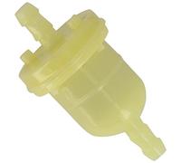 Xfight-Parts Filtro benzina rotondo giallo d30 mm plastica per Kymco Agility 50 Basic 6 mm
