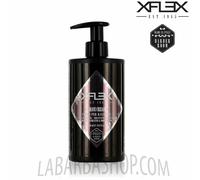 Xflex Crema Rasatura Uomo Shave Cream 500ML Edelstein Pelle Morbida e Protetta
