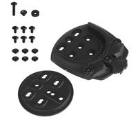 XFLHXY Adattatore per Fondina Tattica, Adattatore per Piattaforma a Gamba Cadente, Adattatore per Fondina Modulare con Bloccaggio Rapido Girevole a 360 Gradi, Accessori di Base(Black)