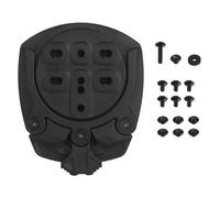 XFLHXY Adattatore per Fondina Tattica, Adattatore per Piattaforma a Gamba Cadente, Adattatore per Fondina Modulare con Bloccaggio Rapido Girevole a 360 Gradi, Accessori di Base(Black)