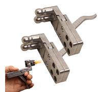 XFLHXY Dispositivo di Rilascio per Fionda, Grilletto per Fionda in Acciaio Inossidabile Resistente, Accessori per Fionda Fai da Te ad Alta Resistenza - Parti di Ricambio(2pack)