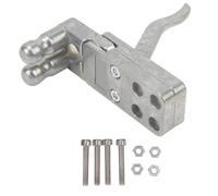 XFLHXY Dispositivo di Rilascio per Fionda in Acciaio Inossidabile, Accessorio Fai da Te per Fionda, Grilletto per Fucile a Catapulta con Viti per Adulti/Cacciatori All'aperto