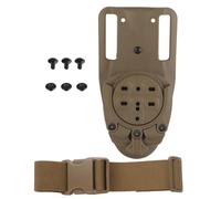 XFLHXY Sistema di Aggancio Rapido Dell'adattatore per Fondina da Cintura Tattica, Base Modulare in Nylon con Sgancio Rapido per Accessori da Caccia con Piattaforma Fondina(Brown)