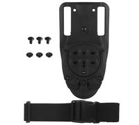 XFLHXY Sistema di Aggancio Rapido Dell'adattatore per Fondina da Cintura Tattica, Base Modulare in Nylon con Sgancio Rapido per Accessori da Caccia con Piattaforma Fondina(Black)