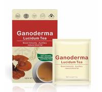 XFLHXY tè Ganoderma Lucidum per Il Supporto Immunitario - Tisana Biologica al Fungo Reishi per Il Benessere e la Vitalità Naturali, 20 Bustine di tè