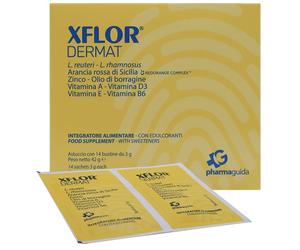 XFLOR DERMAT rimedio per la salute della pelle 14 buste