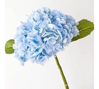 XFLSDHGD Insieme di 5 Fiori di ortensiga Lieve 3D Real Touch Artificiale Hydrangea Finori FOWERS per la Decorazione della Festa