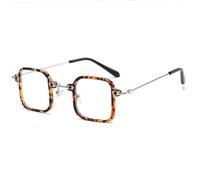 XFLSDHGD Strutture quadrate retrò Uomini Donne Che rivendicano Occhiali da Computer da Donna Occhiali da Sole ottici Donne UV400