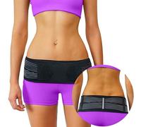 XFLYP Cintura Sacroiliaca, Cintura di Supporto Sacroiliaca Regolabile per Donna e Uomo, Sacroiliac Si Joint Support Belt per Che Alleviano Il Dolore Sciatico, Pelvico, Lombare E Alle Gambe