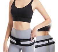 XFLYP Cintura Sacroiliaca, Cintura di Supporto Sacroiliaca Regolabile per Donna e Uomo, Sacroiliac Si Joint Support Belt per Che Alleviano Il Dolore Sciatico, Pelvico, Lombare E Alle Gambe B