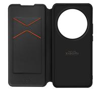 Xfm, Custodia per Xiaomi 15 Ultra flip porta carte con laccio, Nero