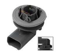 XFM500010 Supporto per lampadina paraurti posteriore per Discovery 1 per Land Rover 2003-2006, in plastica grigia, plug and play, montaggio diretto, nessun montaggio