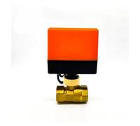 XFMZFUBD 1/2" 3/4" 1" 1-1/4" 1-1/2" 2" Valvola a Sfera elettrica in Ottone for Aria condizionata, Riscaldamento a Pavimento, elettrovalvola bidirezionale AC220V DC24V DC12V(36893,24VAC)
