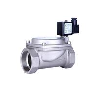 XFMZFUBD Elettrovalvola a Membrana Pilota normalmente Chiusa, in Acciaio Inossidabile, valvola for Acqua ad Alta Pressione da 16 kg, 12 V, 24 V, 220 V(NBR-SEAL-24VAC-CLOSED)