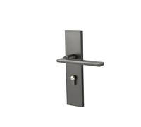 XFMZFUBD Serratura for Porta a Foro Serratura for Porta in Legno for Camera da Letto in Lega di Zinco monoblocco Regolabile 58 Fori di Distanza Serratura di Ricambio(Sky Gray Panel 138 Lock Body)