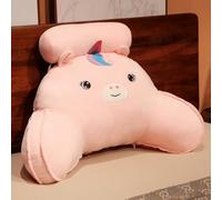 XFNWT Cuscino Cuddle con supporto per braccioli e schienale staccabile, cuscino da lettura 2 in 1 per letto e divano, perfetto per rilassarsi, leggere e oziare.,Unicorn-60 * 40CM