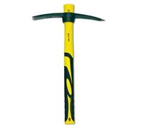 Xforst Piccone, Alcotana Pala-Pico, Martellina manico fibra. Piccone compatto da giardino per campeggio o prospezione, con manico in fibra di vetro resistente e testa in acciaio forgiato. (X-PF430)