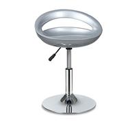 XFParts Moderni sgabelli di plastica in altezza regolabile con sedile girevole e schienale per la cucina a braccioless materiale in resina (rosso) Enterprise powerfully