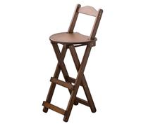 XFParts Sedia a barre di bambù pieghevole con sgabello portatile di schienale e poggiapiedi per pub da cucina domestica e feste altezza del sedile regolabile 61,5 cm/74 cm Design di salva powerfully